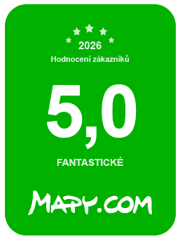 Mapy.com hodnocení 5,0 Fantastické