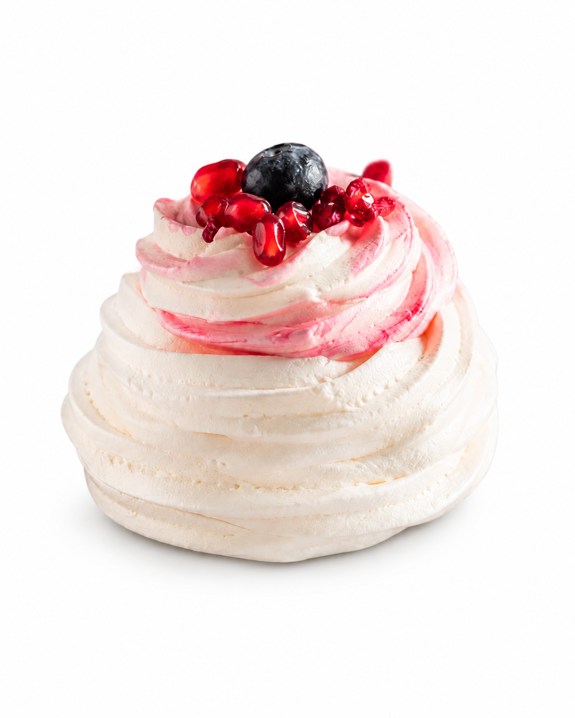 Pavlova s ovocem